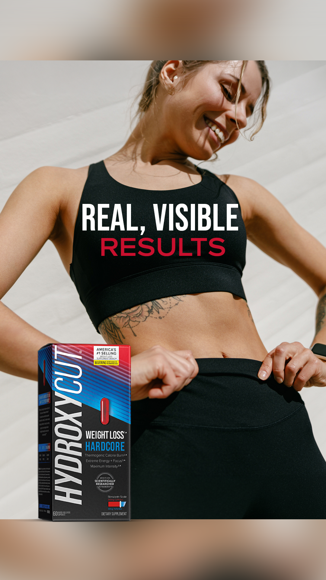 Hydroxycut Facebook ad