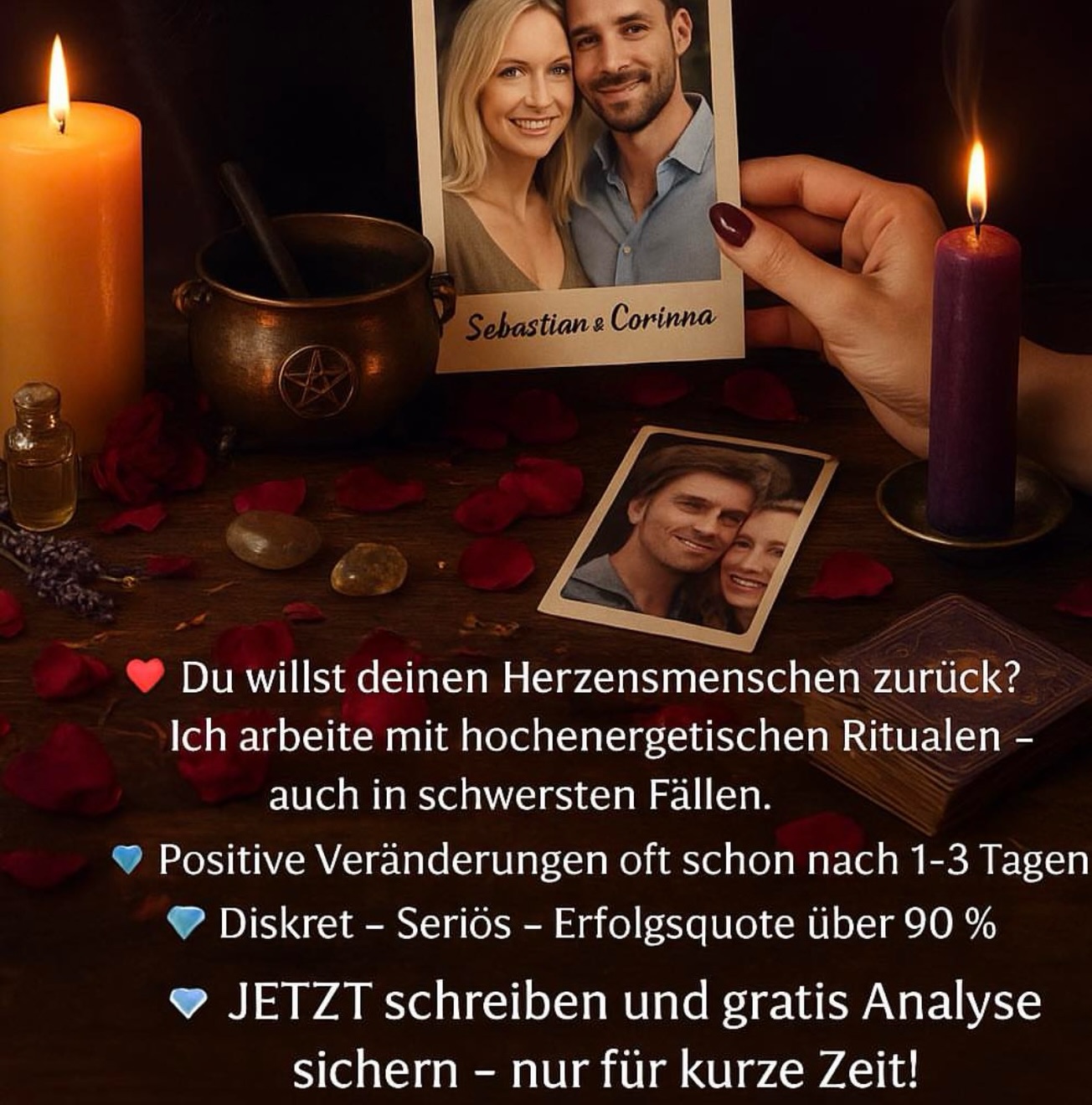 Die Mindset Akademie Facebook ad: Turbo Partnerrückführung | Gratis Analyse | 24/7 WhatsApp…