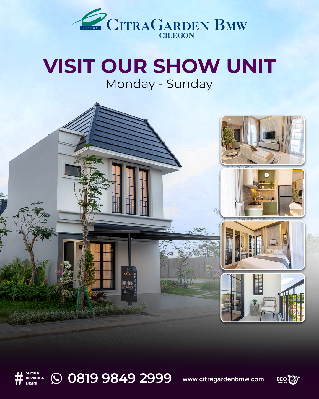 CitraGarden BMW Facebook ad: Saatnya lihat langsung kenyamanan rumah impianmu!