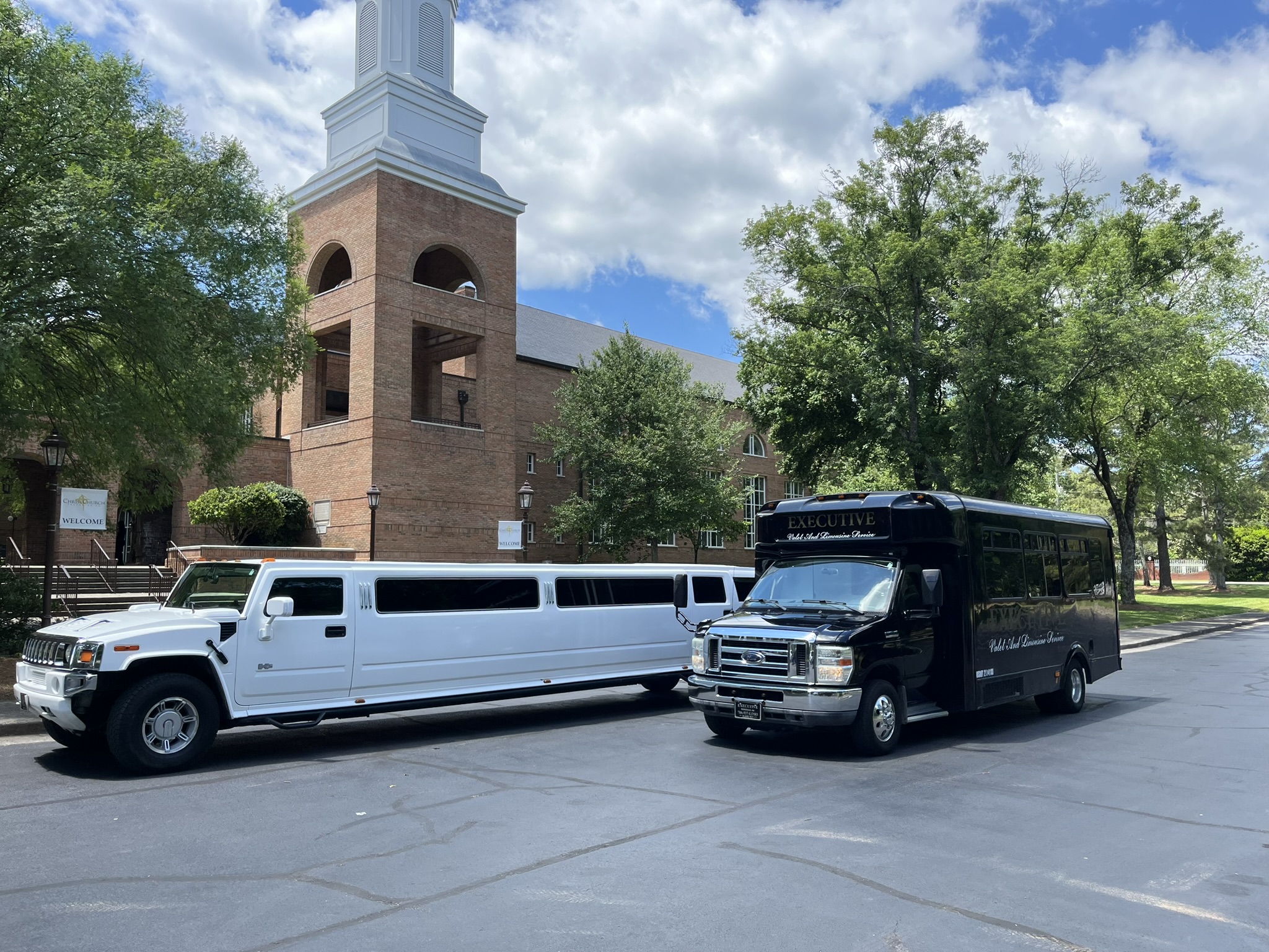 Executive Limousine & Shuttle Service Facebook ad: Why Drive When You Can Arrive?