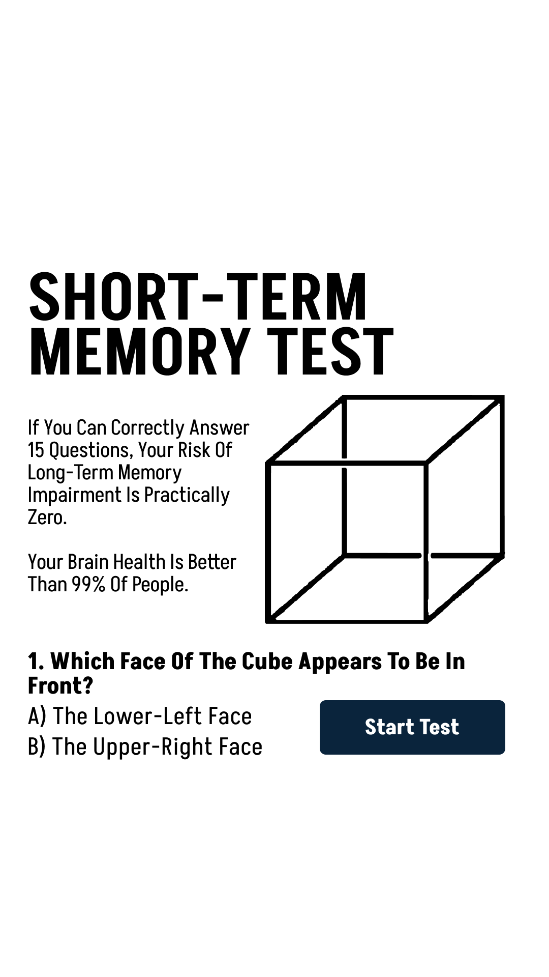 Yourselfirst: Mental Balance Facebook ad