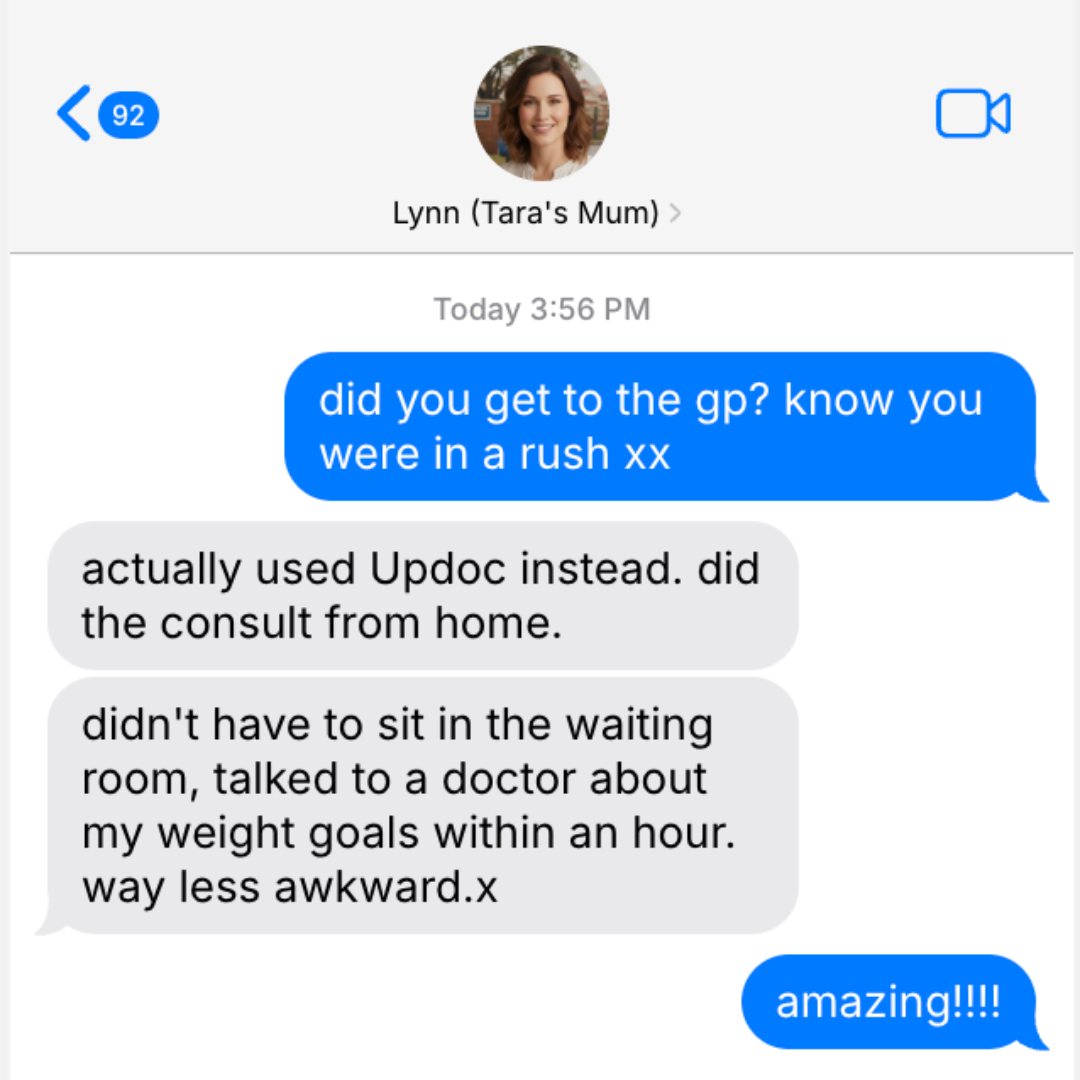 updoc Facebook ad