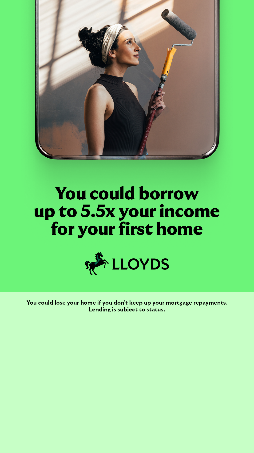Lloyds Bank Facebook ad