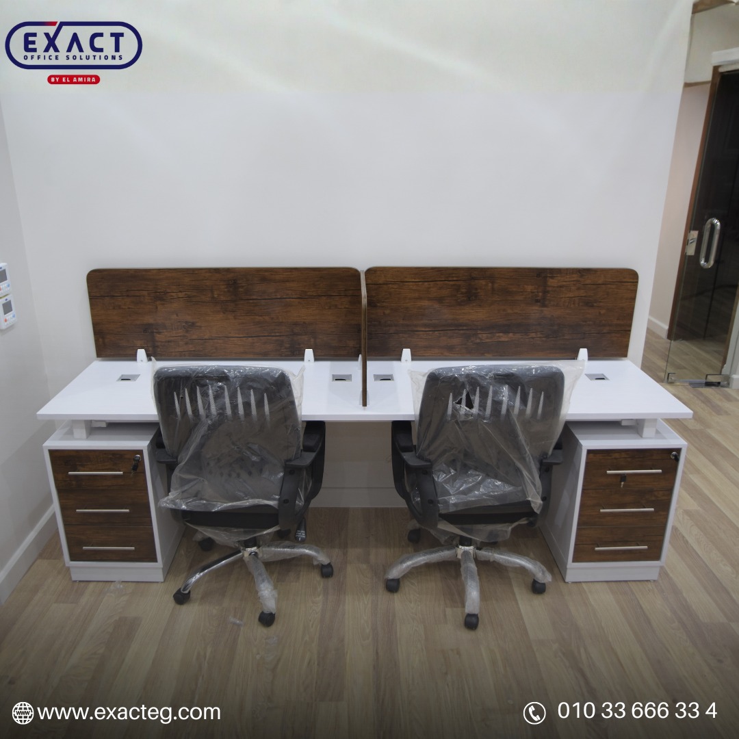 Exact Office Solutions Facebook ad: مكتبك هو أول انعكاس لاحترافية شركتك.