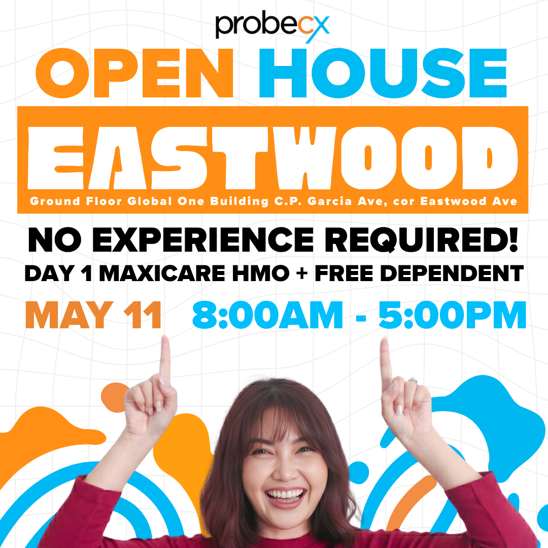 Probe CX Philippines Facebook ad