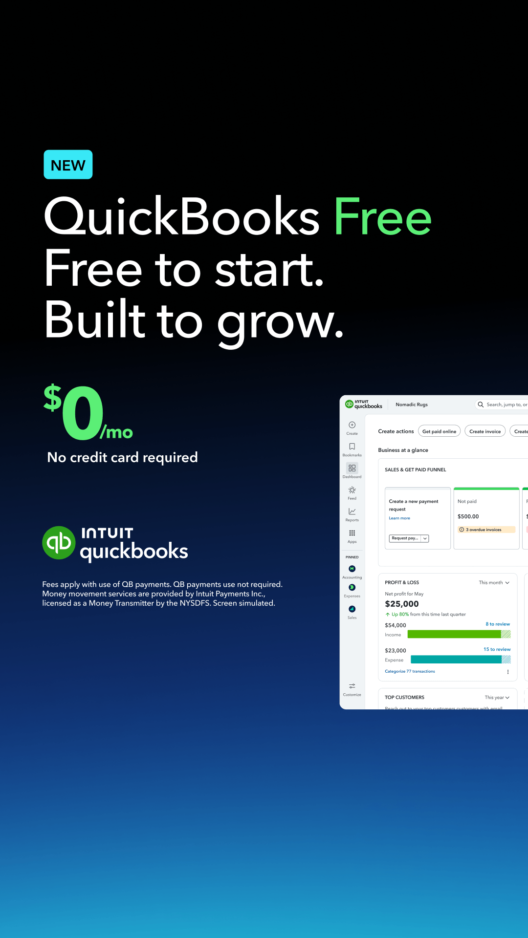 Intuit QuickBooks Facebook ad