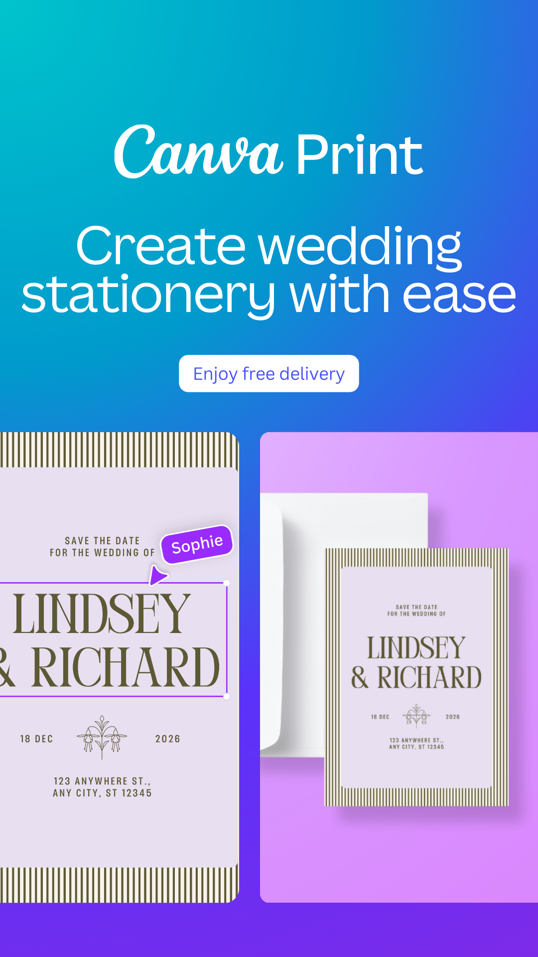 Canva Facebook ad