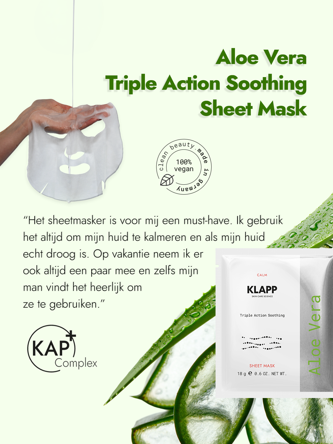 KLAPP Skin Care Science Facebook ad from Jul 24, 2026