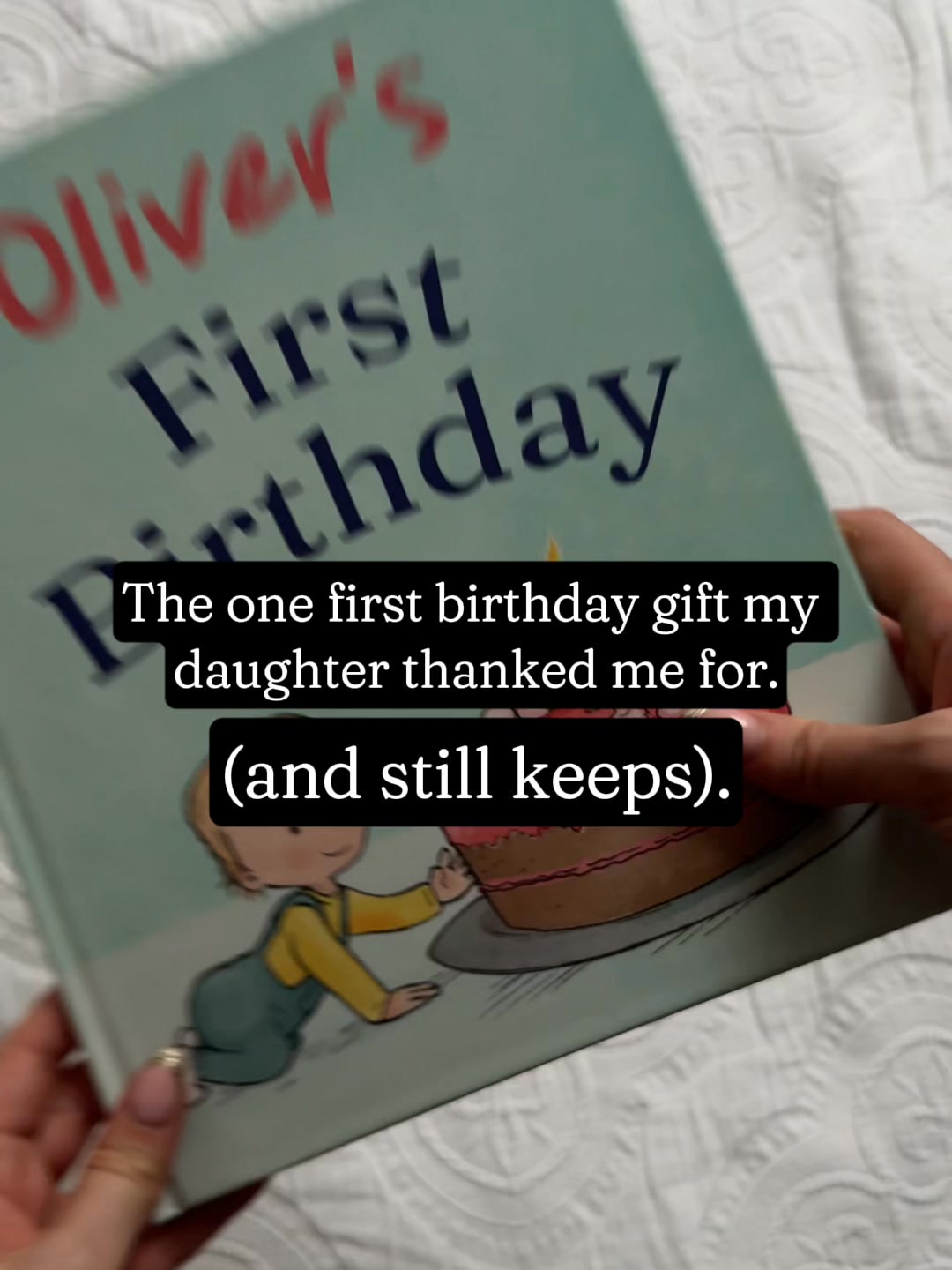 Letterfest Facebook ad: Personalised First Birthday Book