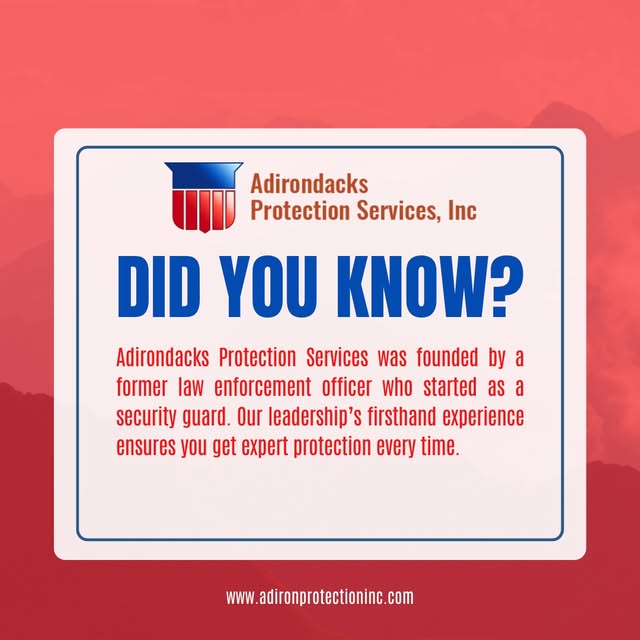 Adirondacks Protection Services, Inc Facebook ad: Adirondack Protection Services, Inc. | Georgetown Guyana |…