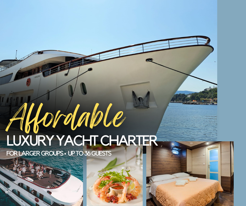 Luxury Yacht Charter Croatia Facebook ad
