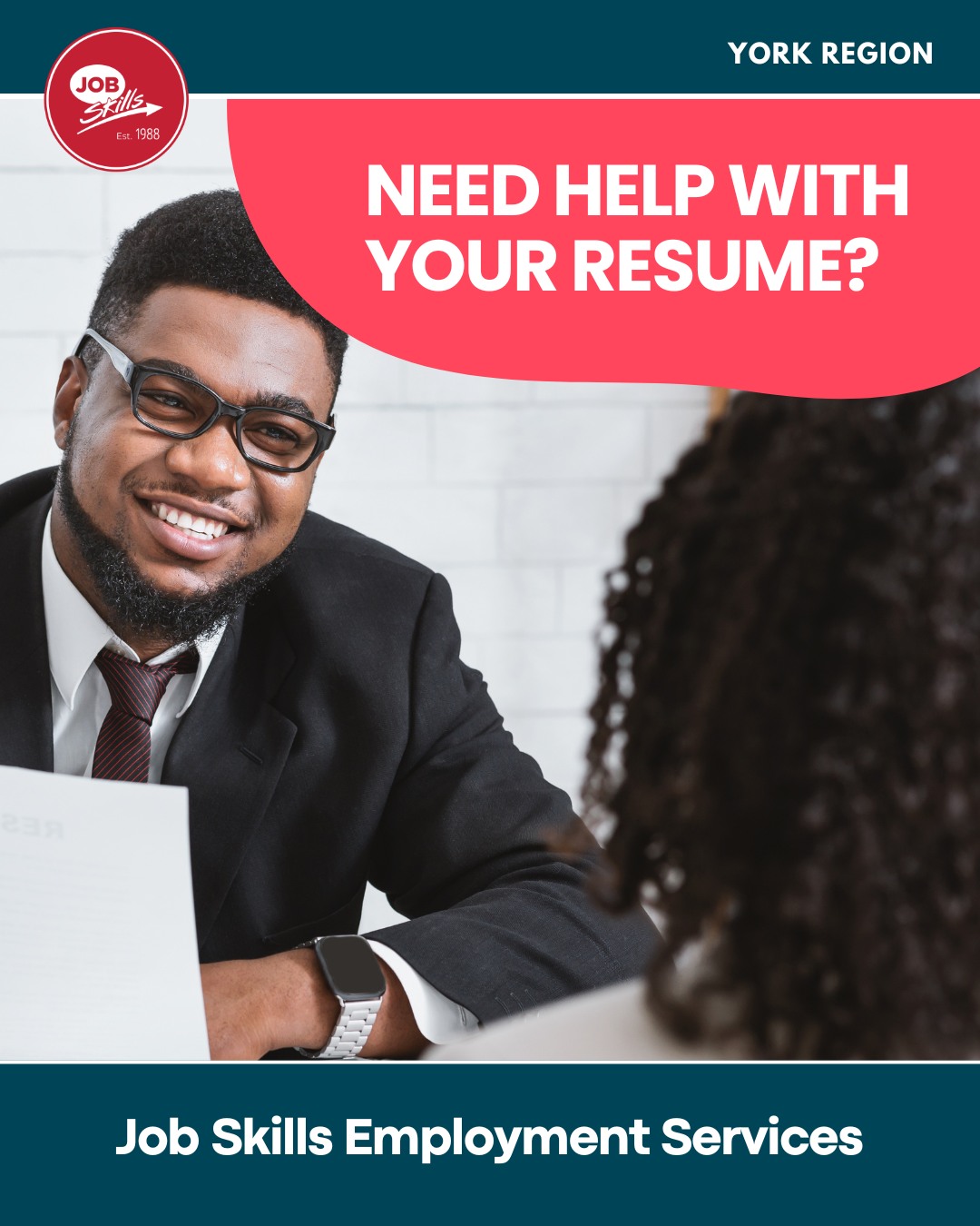 Job Skills Facebook ad: Employment Ontario Employment Services