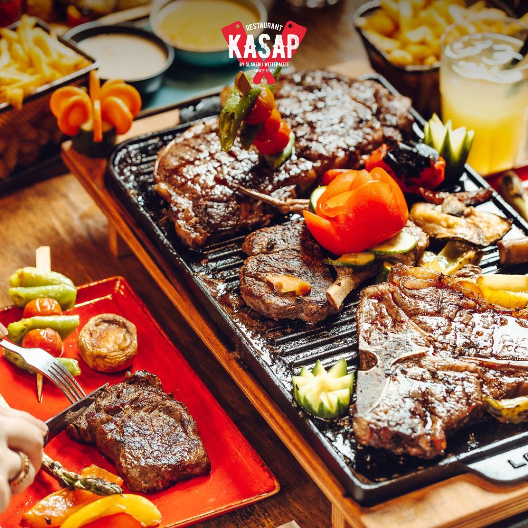 Kasap Restaurant Utrecht Facebook ad: Ontdek de perfectie van steak bij Kasap Restaurant.
