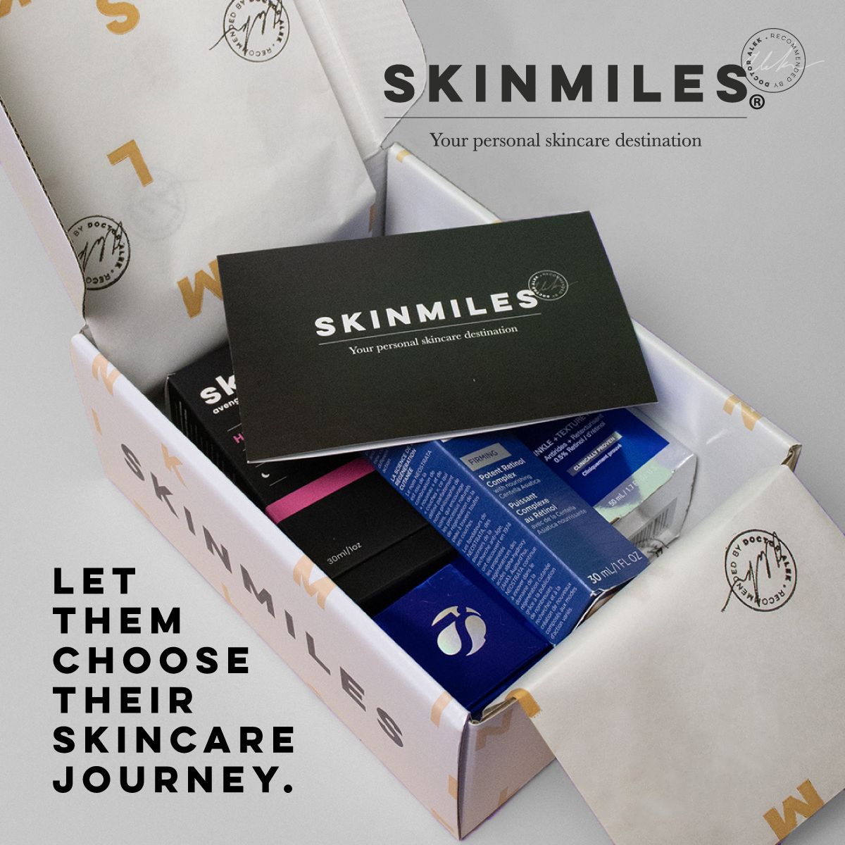 SkinMiles Facebook ad: SkinMiles - Your Online Skincare Destination