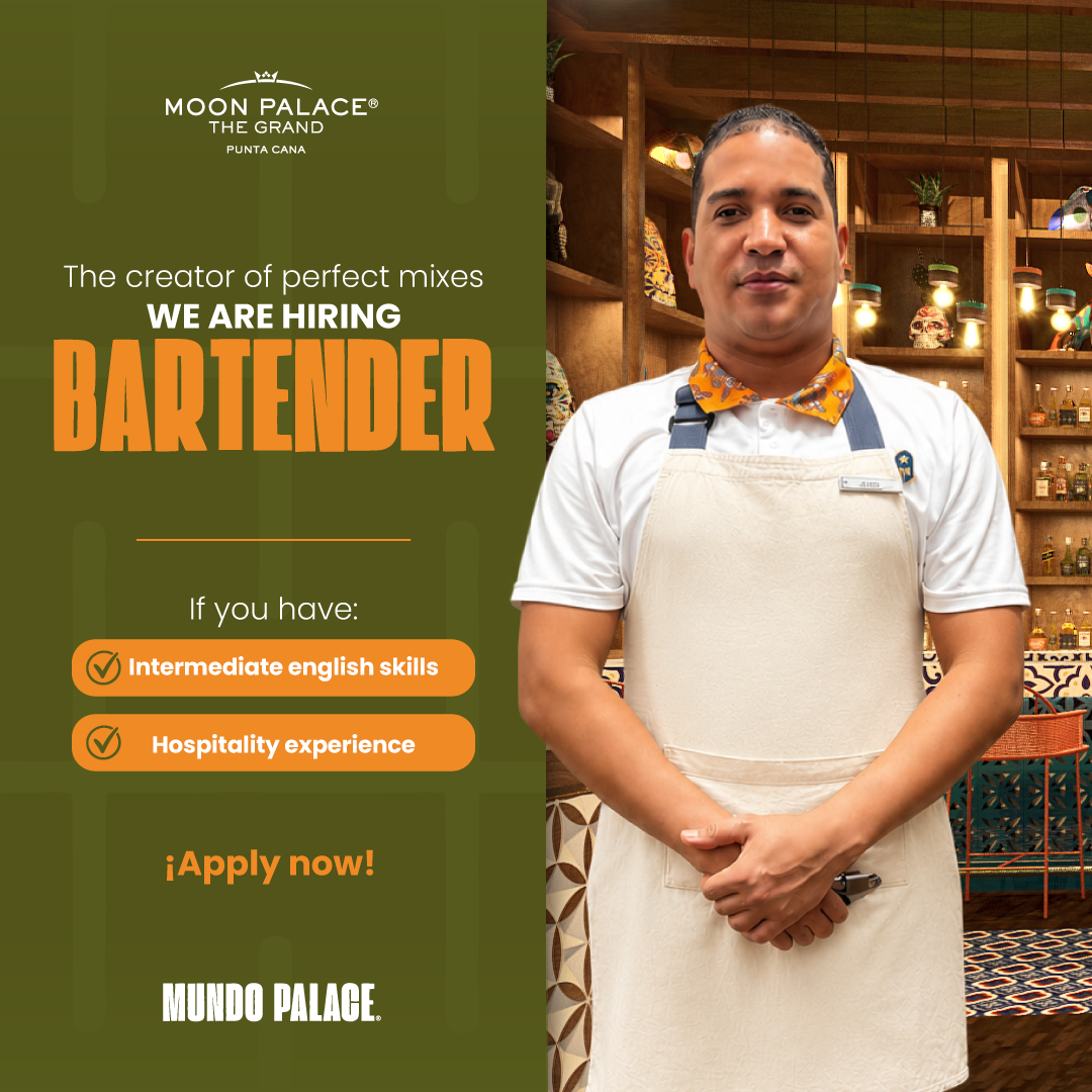 Reclutamiento Moon Palace The Grand Punta Cana Facebook ad: Contact us!