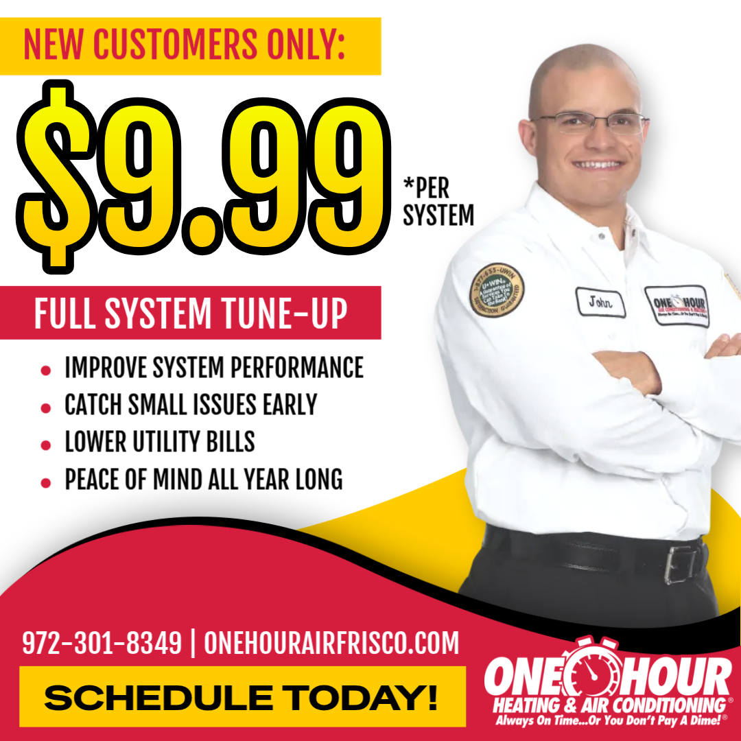 One Hour Heating & Air Conditioning of Frisco Facebook ad