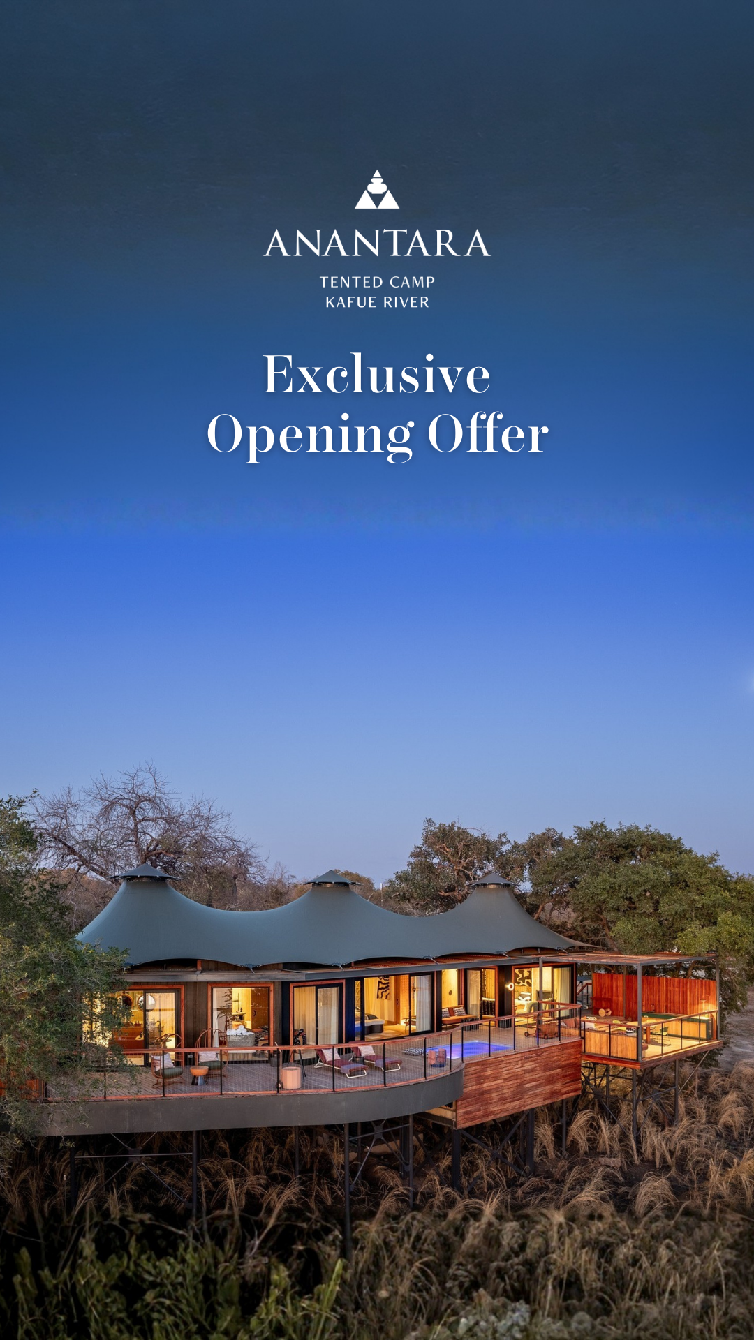 Anantara Tented Camp Kafue River Facebook ad