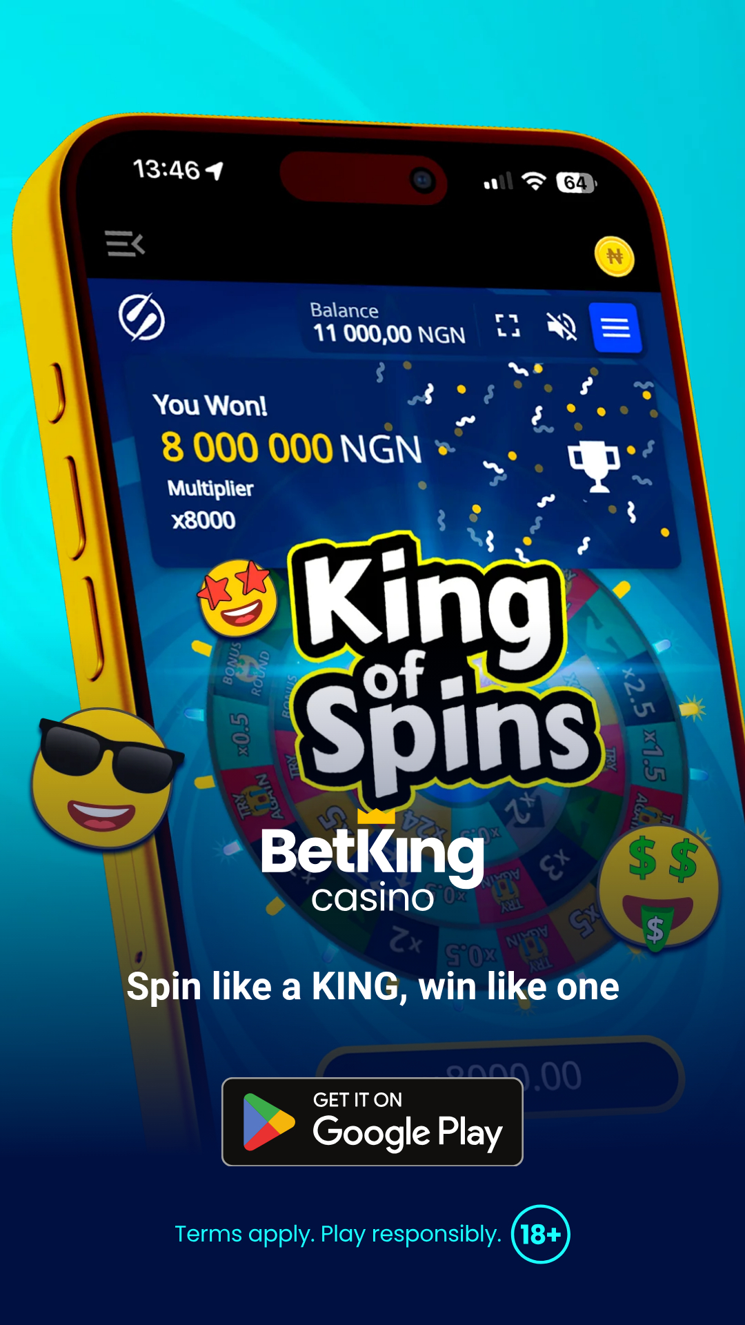 BetKing Facebook ad
