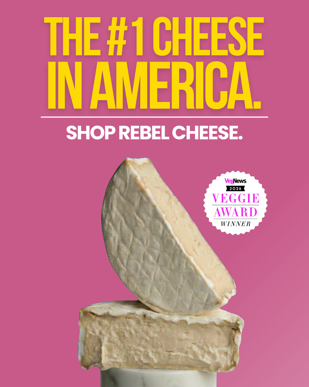 Rebel Cheese Facebook ad
