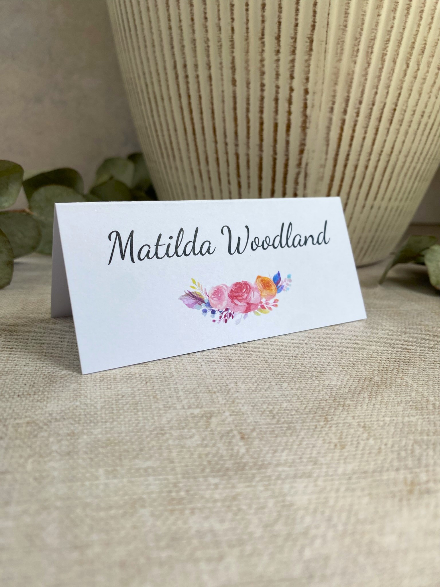 Poppy Forrest Kraft Facebook ad: At Poppy Forrest, we create wedding stationery that…