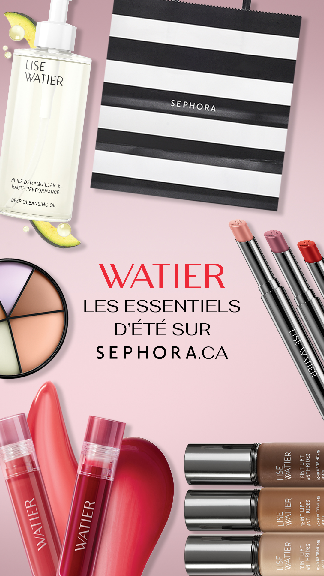 Watier Cosmétiques Facebook ad from Jun 11, 2026