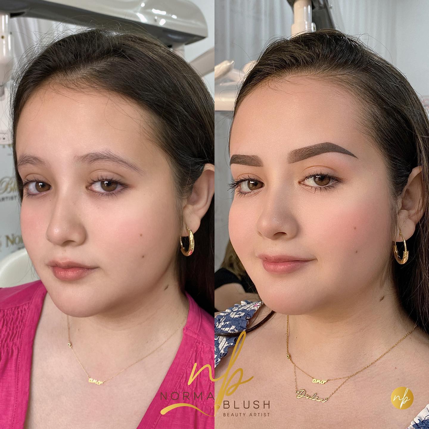 Norma Blush Beauty Artist Facebook ad: Definir con una micropigmentación el diseño y estilo…