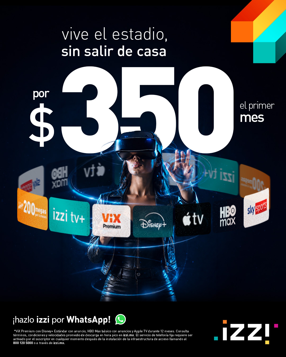 izzi telecom Facebook ad