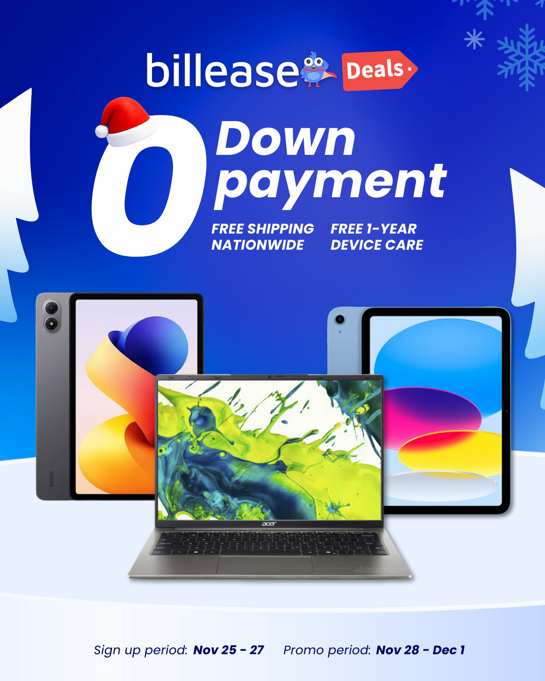 Billease Facebook ad