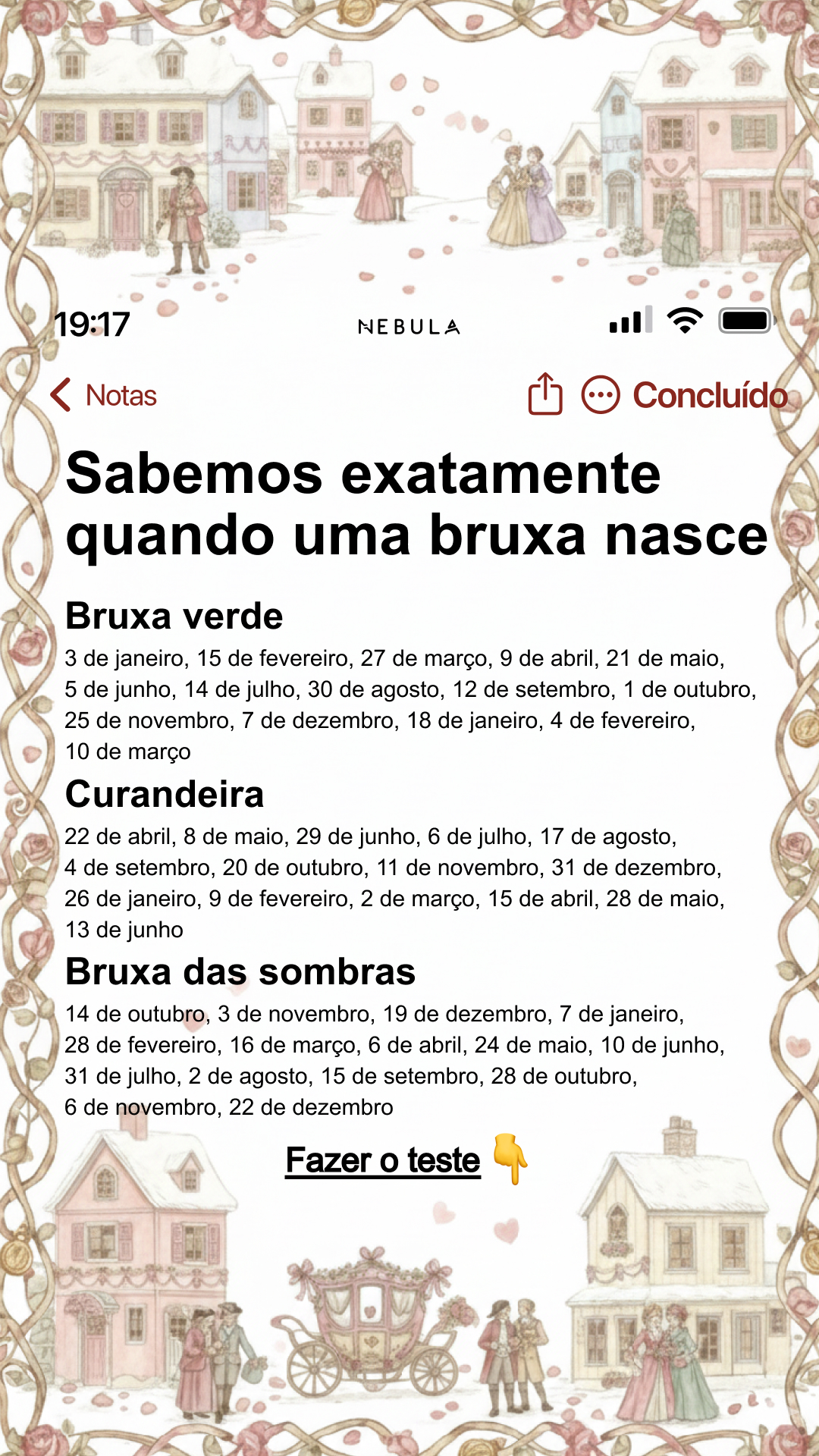 Nebula: Witch Power Reading Facebook ad