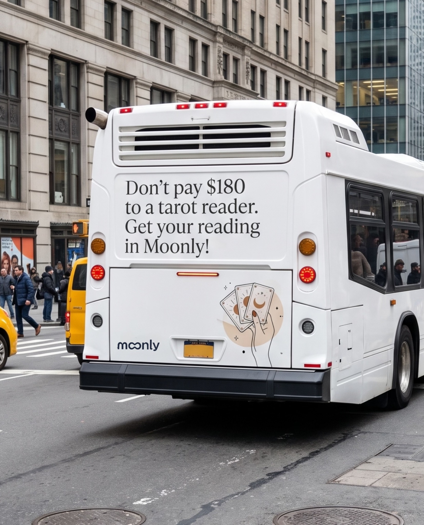 Moonly Facebook ad