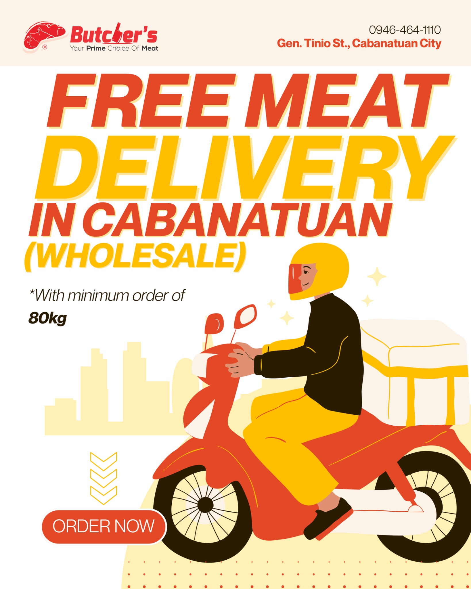 Butcher's PriMeat Facebook ad