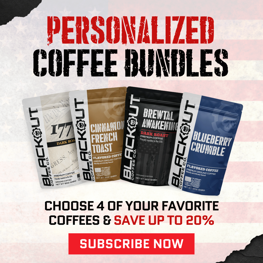 Blackout Coffee Co. Facebook ad