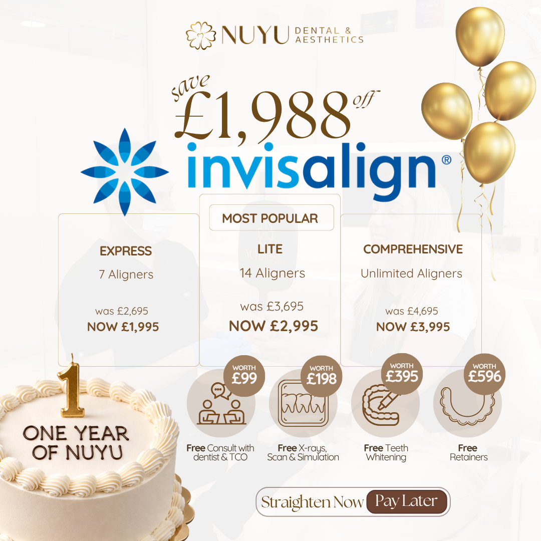 NUYU Dental & Aesthetics Facebook ad from Apr 7, 2026