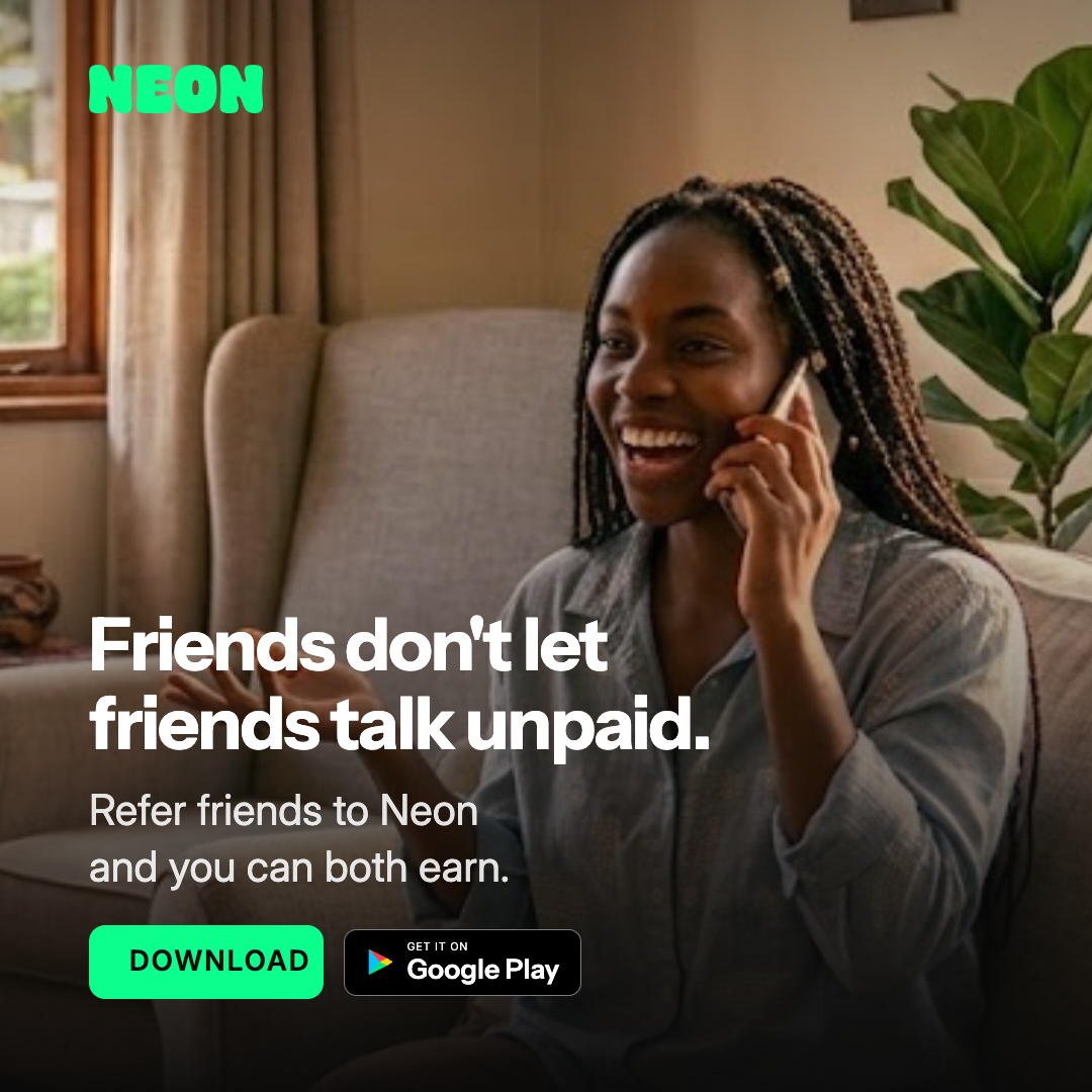 Neon Mobile Facebook ad