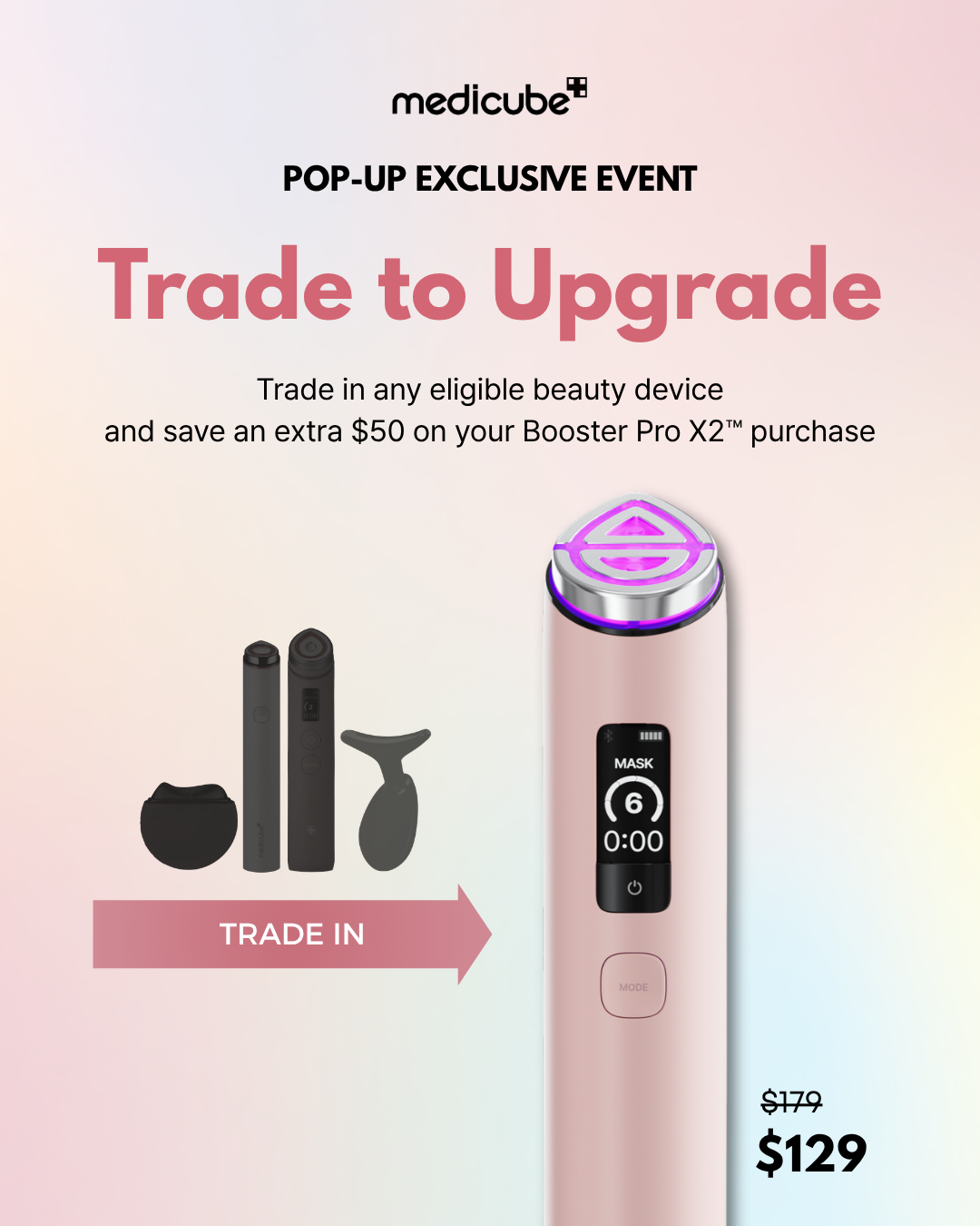 Medicube Facebook ad