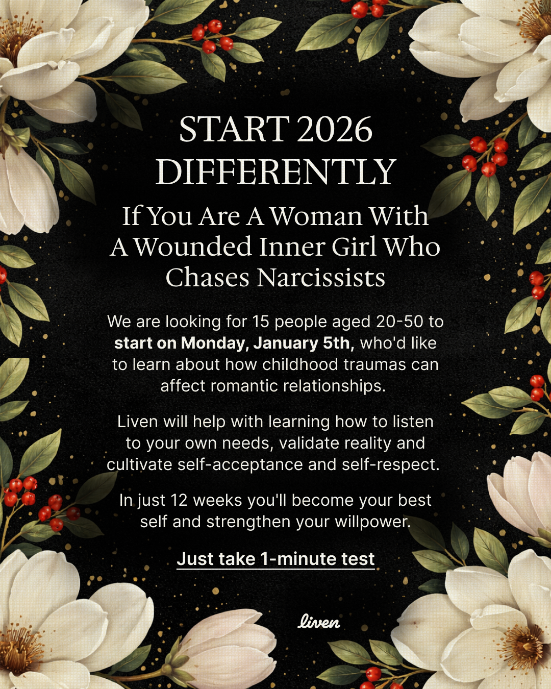 Olivia Reed Facebook ad
