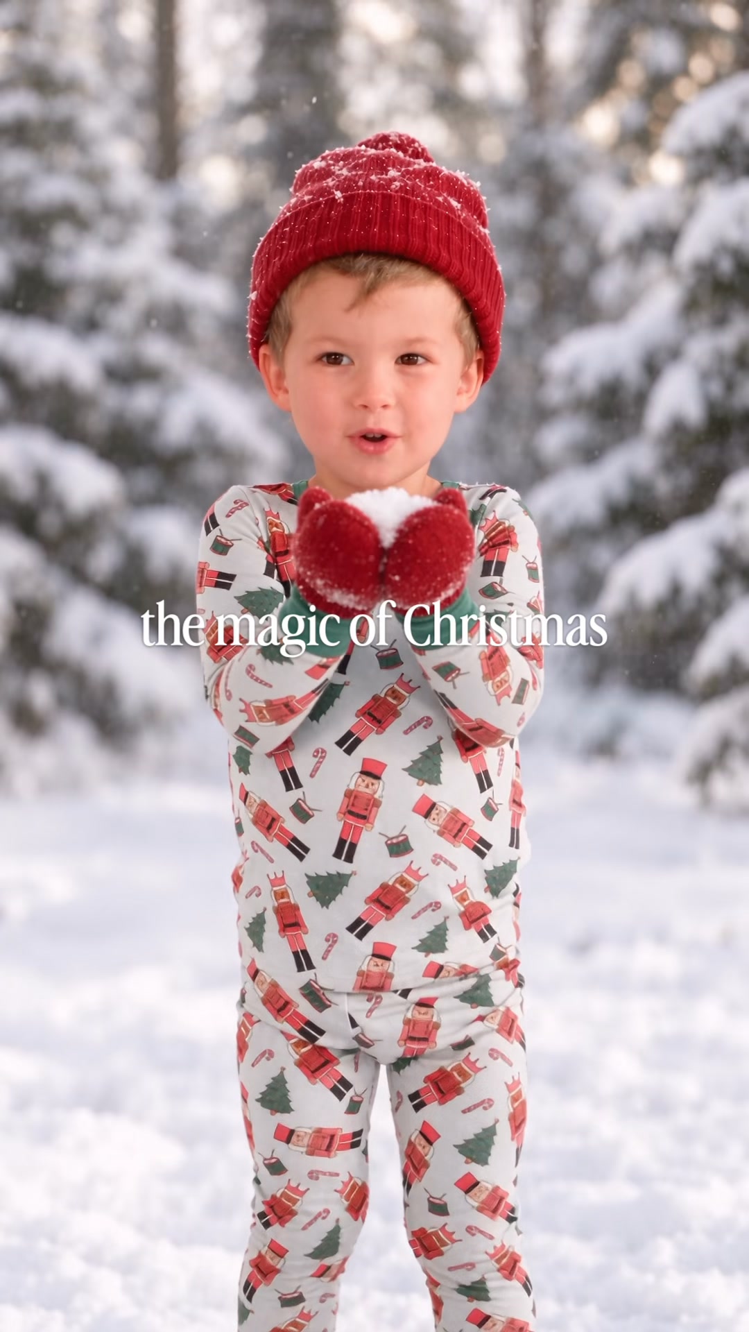 Caden Lane Facebook ad: Twirling into Christmas morning