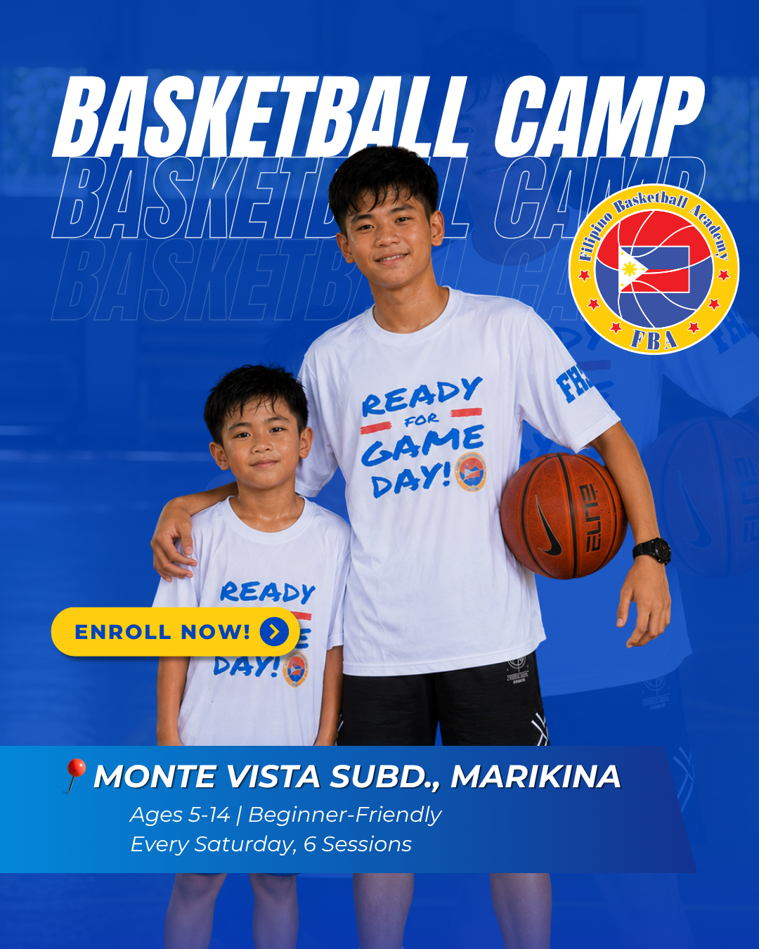 Filipino Basketball Academy Facebook ad