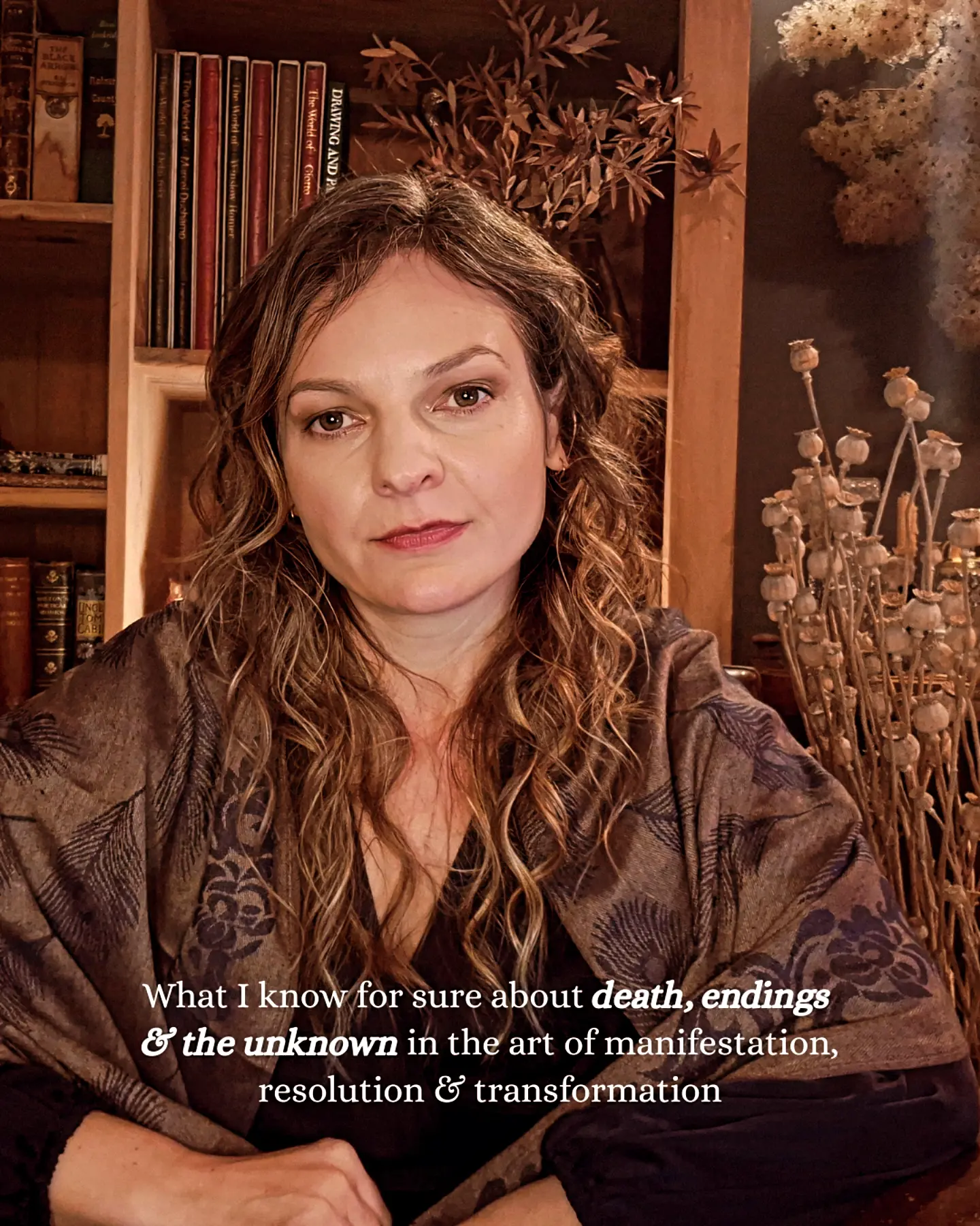 Iris Beaglehole - witchy mystery books Facebook ad