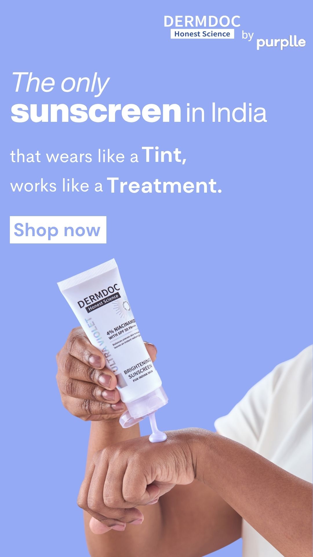 Purplle.com Facebook ad