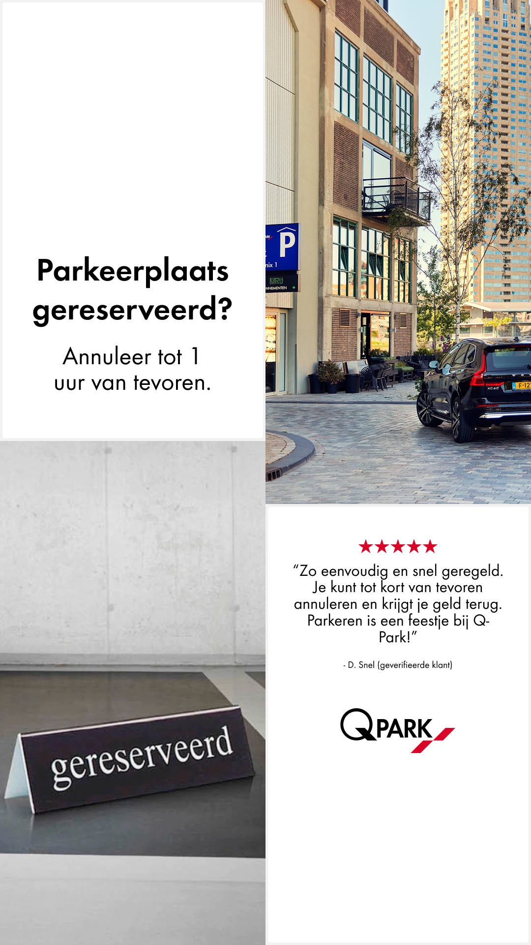 Q-Park Nederland Facebook ad from Mar 18, 2026