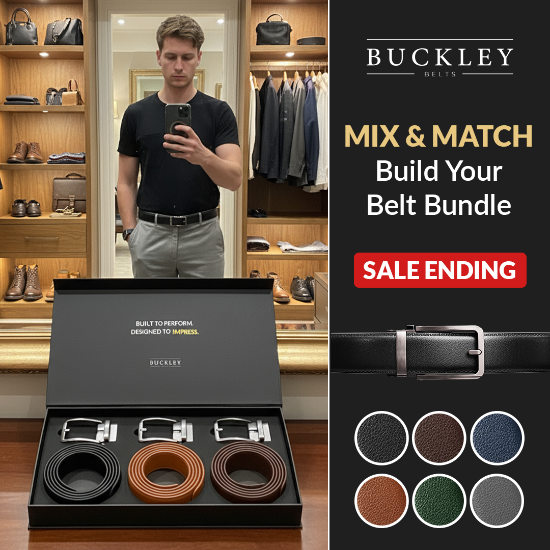 Buckley Belts Facebook ad