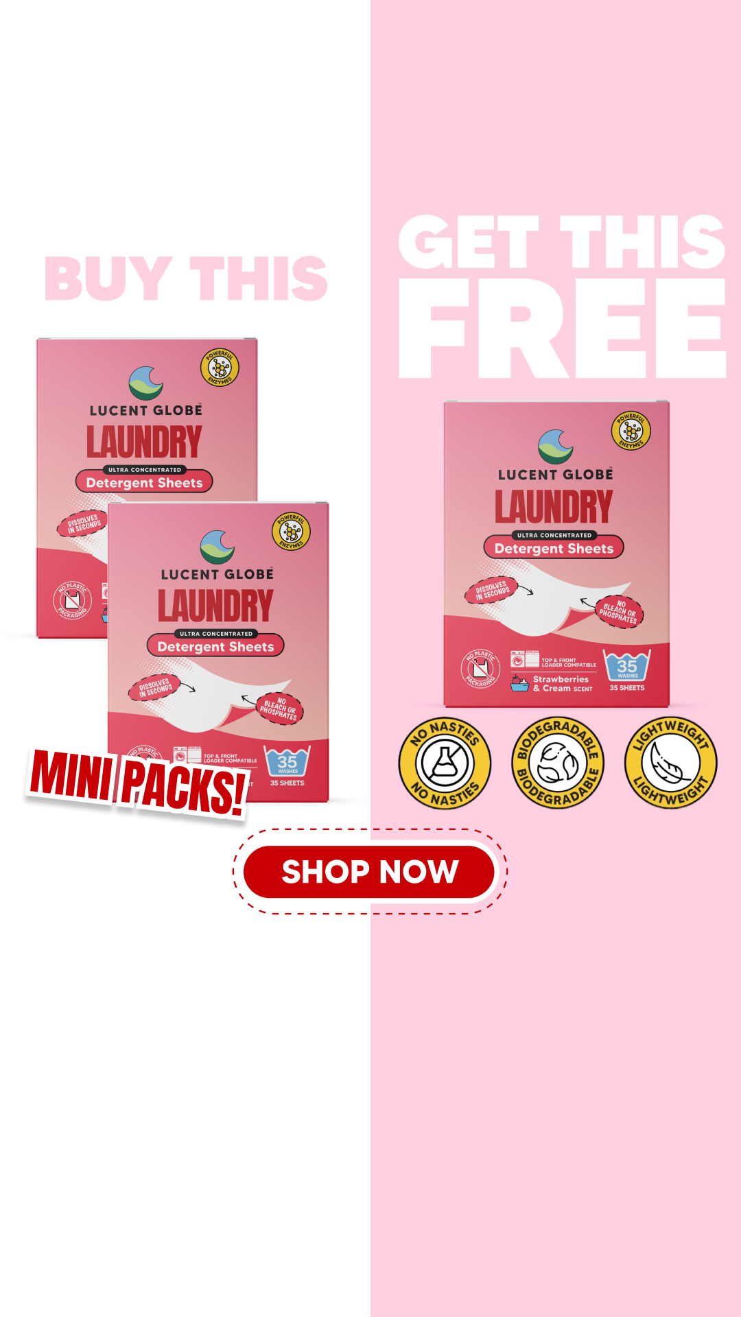 Lucent Globe Facebook ad
