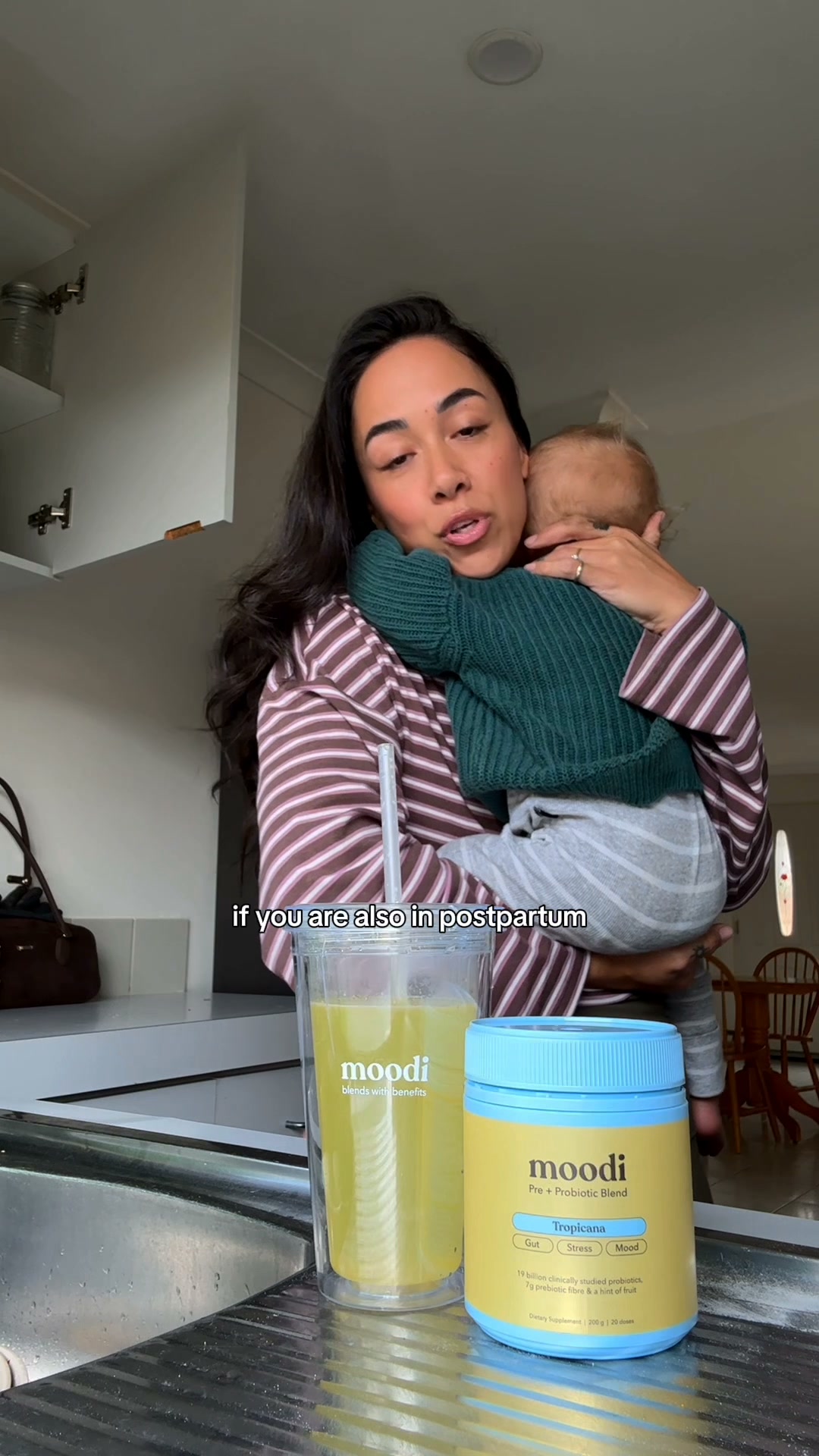 Moodi Facebook ad: Mama's gut health hack