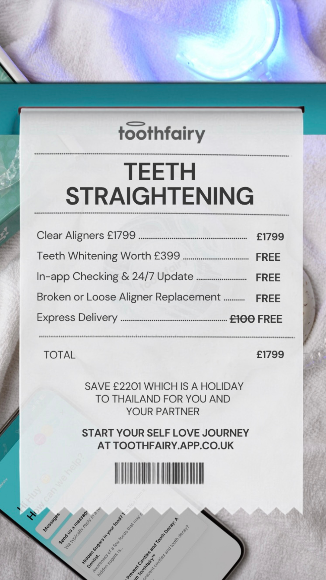 Tooth Fairy Facebook ad