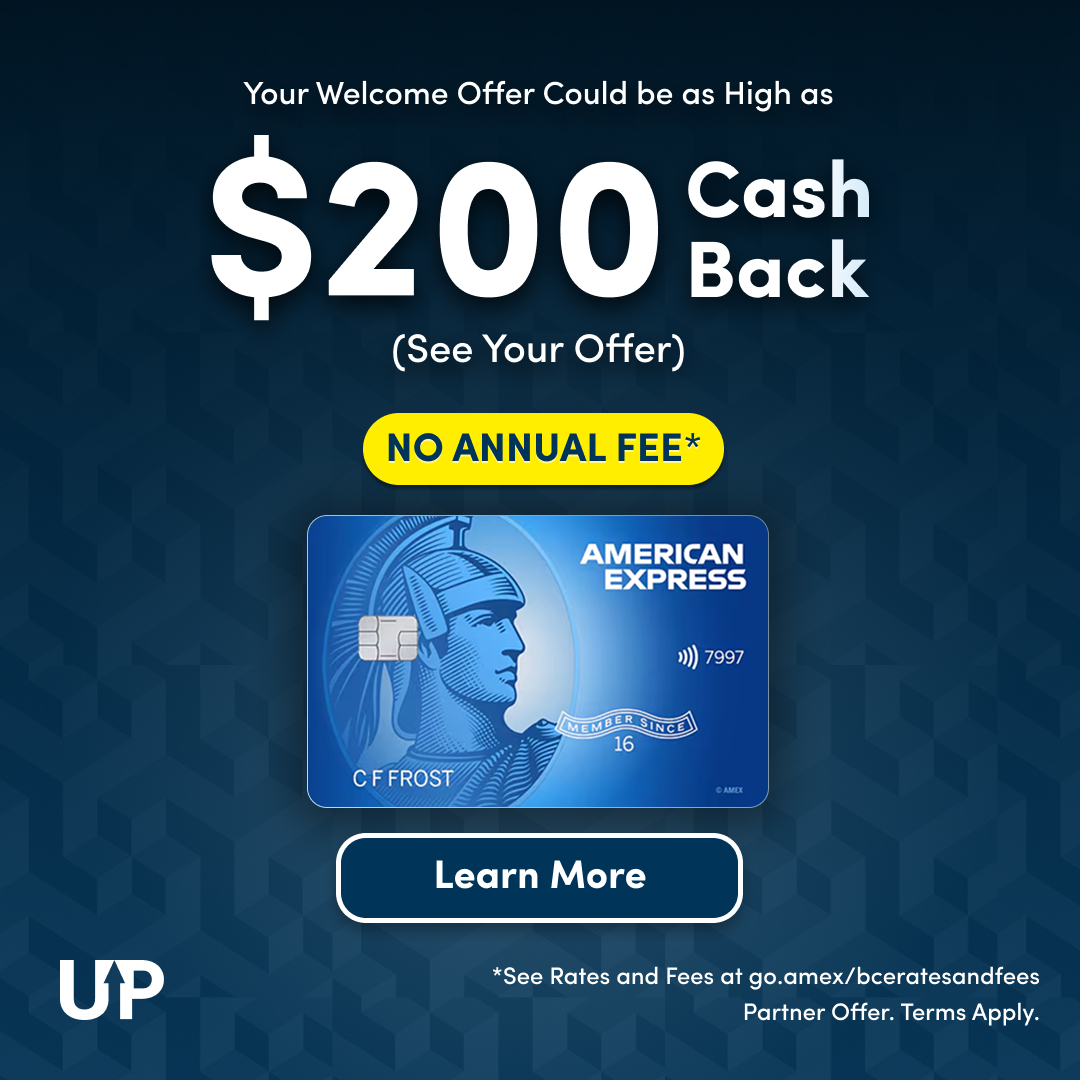 Upgraded Points Facebook ad