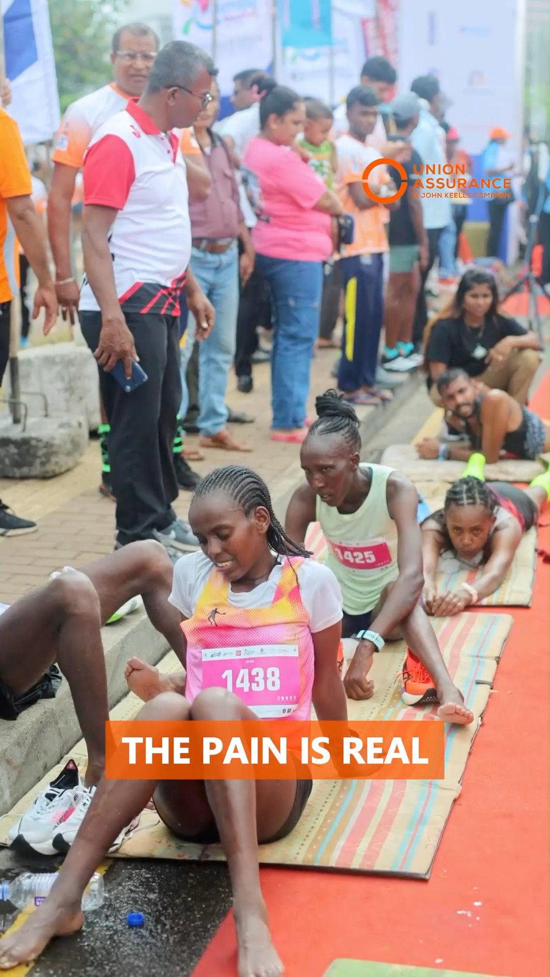 Union Assurance PLC Facebook ad: Some ran. Some cheered.