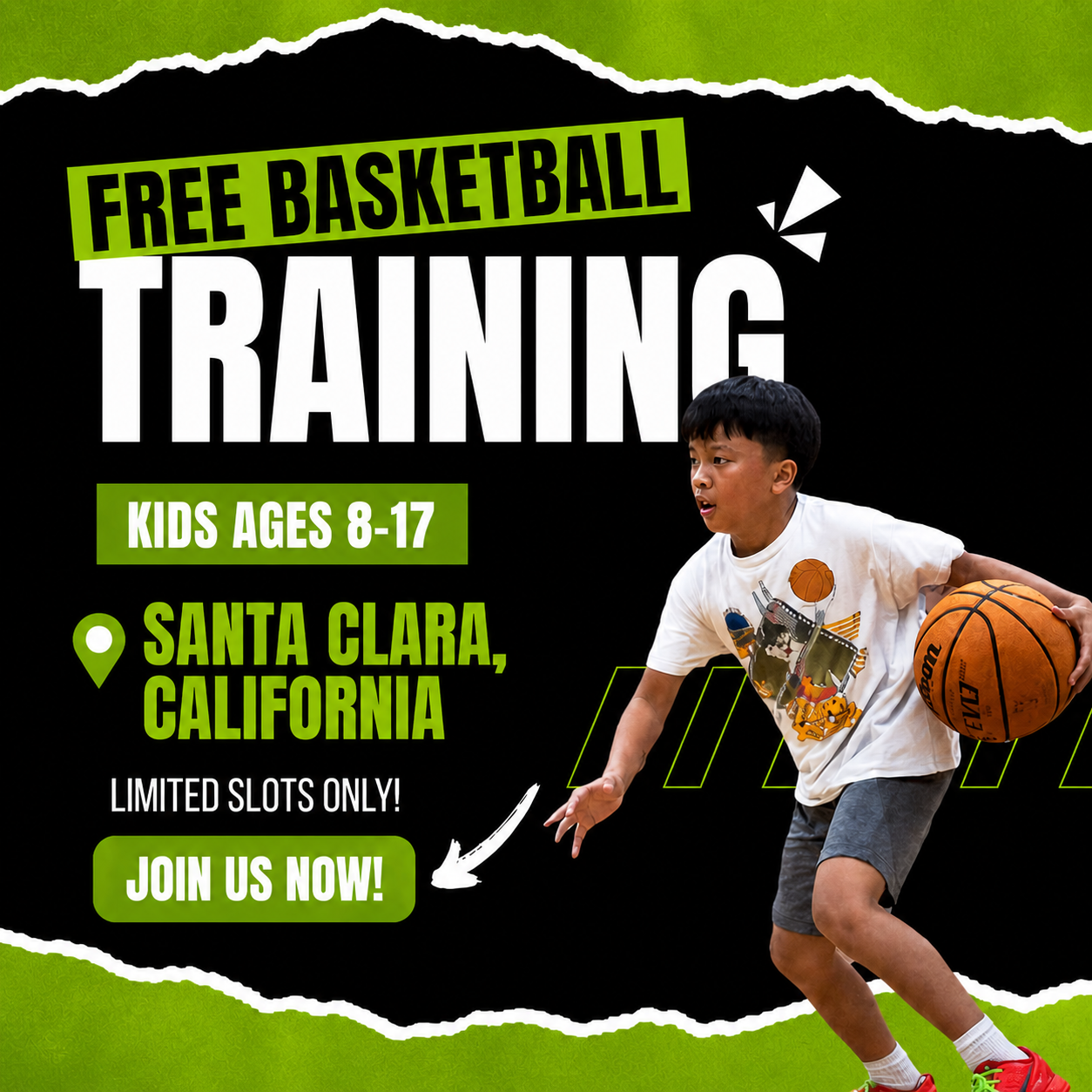 ICAN Basketball Academy Facebook ad