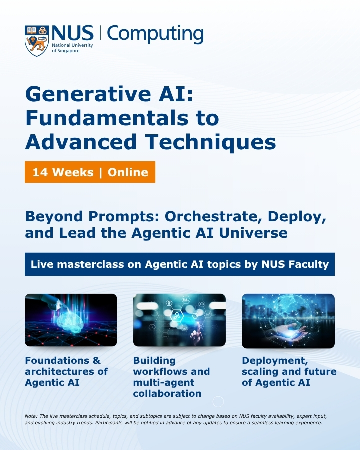 NUS Computing Executive Education Facebook ad