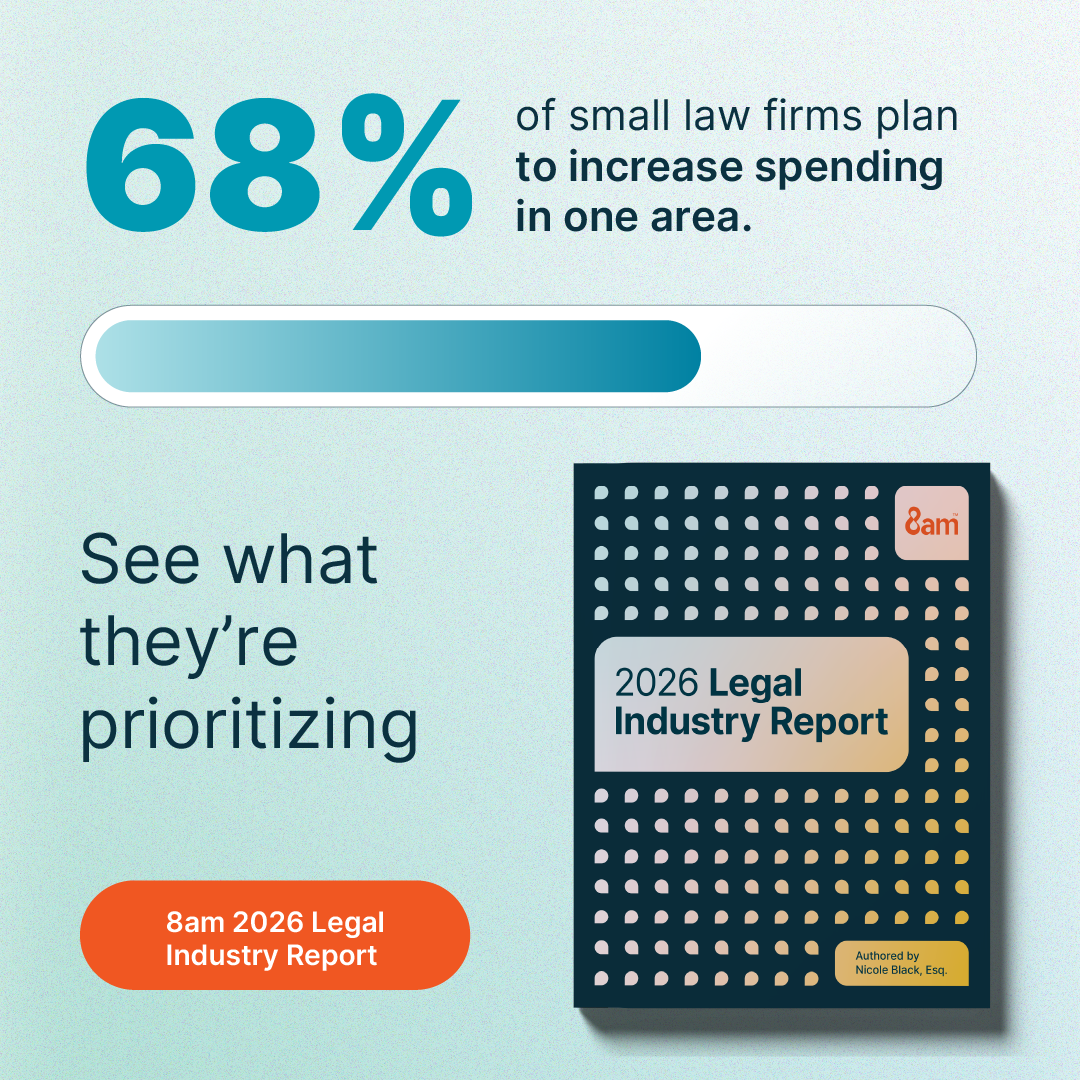 MyCase - Legal Practice Management Software Facebook ad: Top firms are doing this